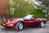 Chevrolet Corvette Convertible 40th Anniversary cu 3.093 de kilometri la bord
