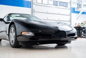 Chevrolet Corvette cu 27 de kilometri la bord