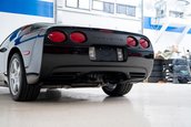 Chevrolet Corvette cu 27 de kilometri la bord