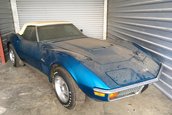 Chevrolet Corvette cu 967 mile la bord