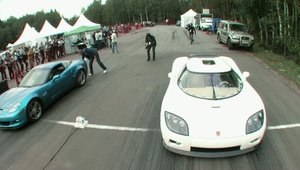 Chevrolet Corvette vs. Koenigseg CCXR