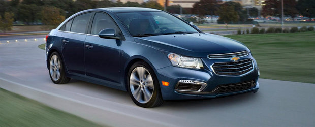 Chevrolet Cruze Facelift: mici modificari estetice pentru 2015