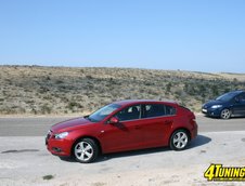 Chevrolet Cruze hatchback - drumuri de asfalt si piatra in Croatia