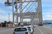 Chevrolet in portul Koper