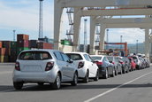 Chevrolet in portul Koper