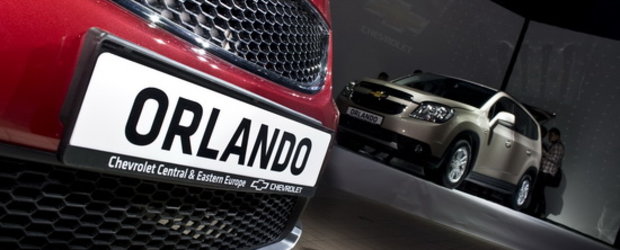 Chevrolet Orlando lansat in Romania