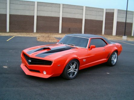 Chevy Camaro din '69 - New School Car Chevy Camaro din '69 - New School Car