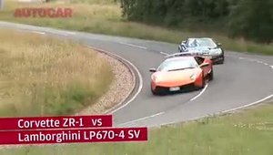 Chevy Corvette ZR1 vs. Lambo Murcielago LP670 SV