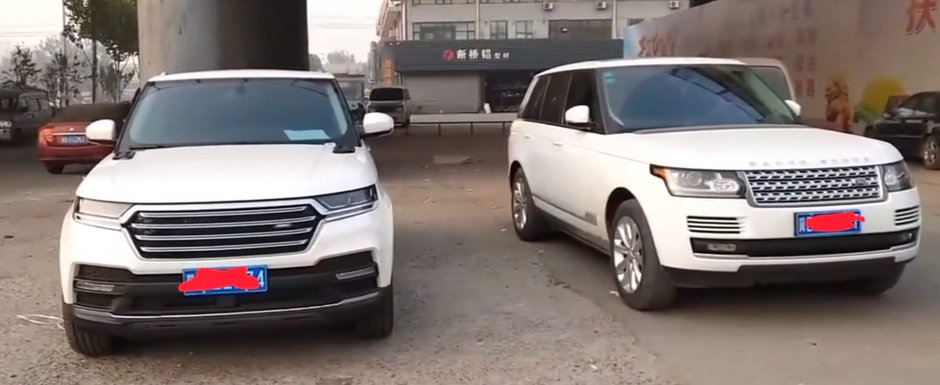 Chinezii si-i pun iar in cap pe cei de la Land Rover cu o copie dupa Range Rover