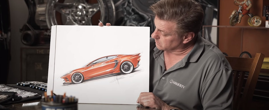 Chip Foose crede ca asa ar fi trebuit sa arate, de fapt, primul Corvette cu motor central din istorie