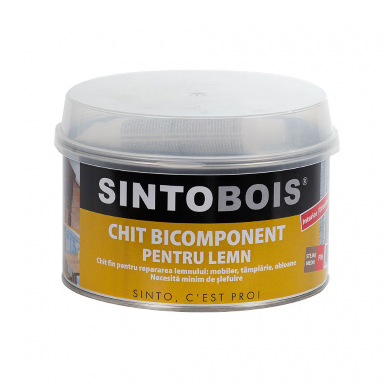 Chit Bicomponent Fin Pentru Lemn, Brad (1000ml) Sinto SIN11360