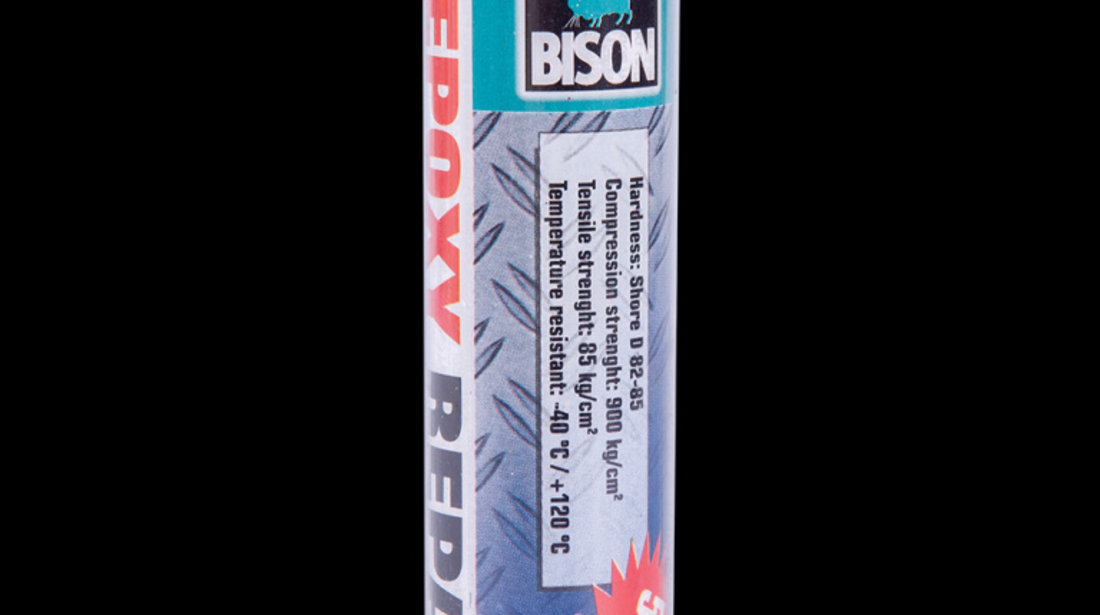 Chit epoxidic bicomponent stick Bison Epoxy Repair 5 min. 56 g AVX-5203019