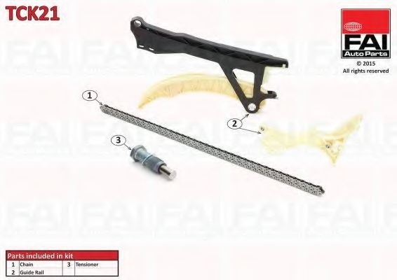 Chit lant de distributie BMW Seria 3 Cupe (E46) (1999 - 2006) FAI AutoParts TCK21 piesa NOUA