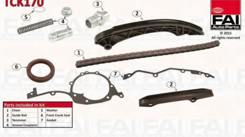 Chit lant de distributie BMW Seria 3 (E36) (1990 - 1998) FAI AutoParts TCK170 piesa NOUA