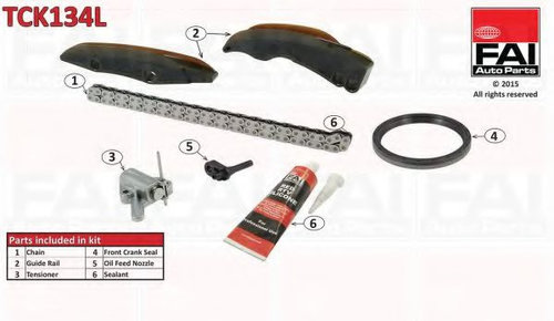 Chit lant de distributie BMW Seria 3 (F30, F35, F80) (2011 - 2016) FAI AutoParts TCK134L piesa NOUA