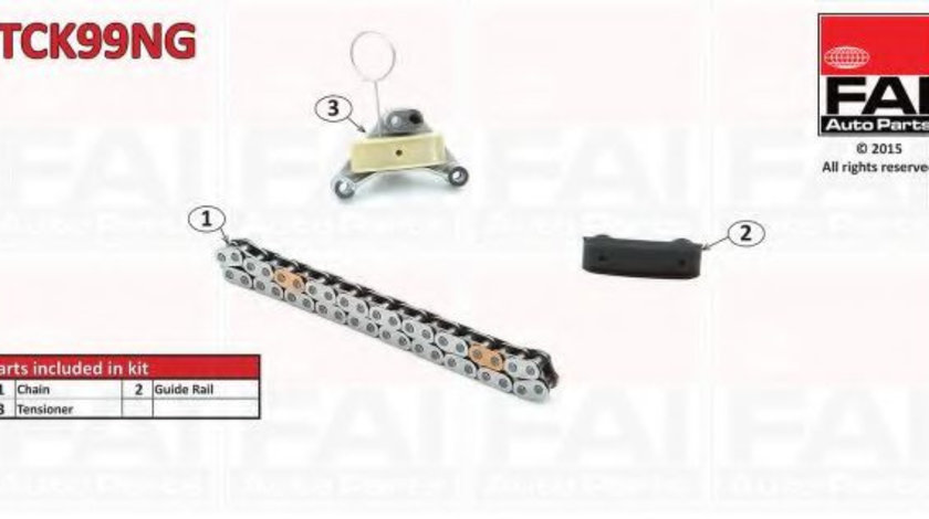 Chit lant de distributie CITROEN C4 Grand Picasso I (UA) (2006 - 2016) FAI AutoParts TCK99NG piesa NOUA