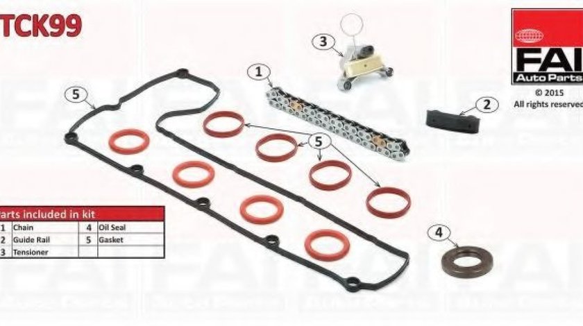 Chit lant de distributie CITROEN DS4 (2011 - 2015) FAI AutoParts TCK99 piesa NOUA