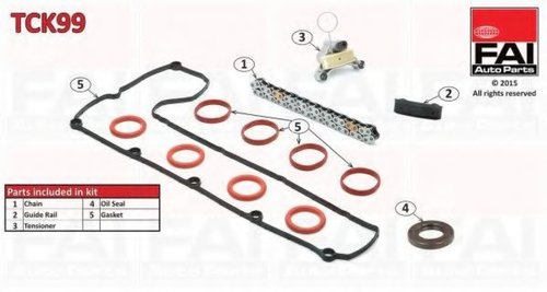 Chit lant de distributie FIAT SCUDO caroserie (220L) (1996 - 2006) FAI AutoParts TCK99 piesa NOUA