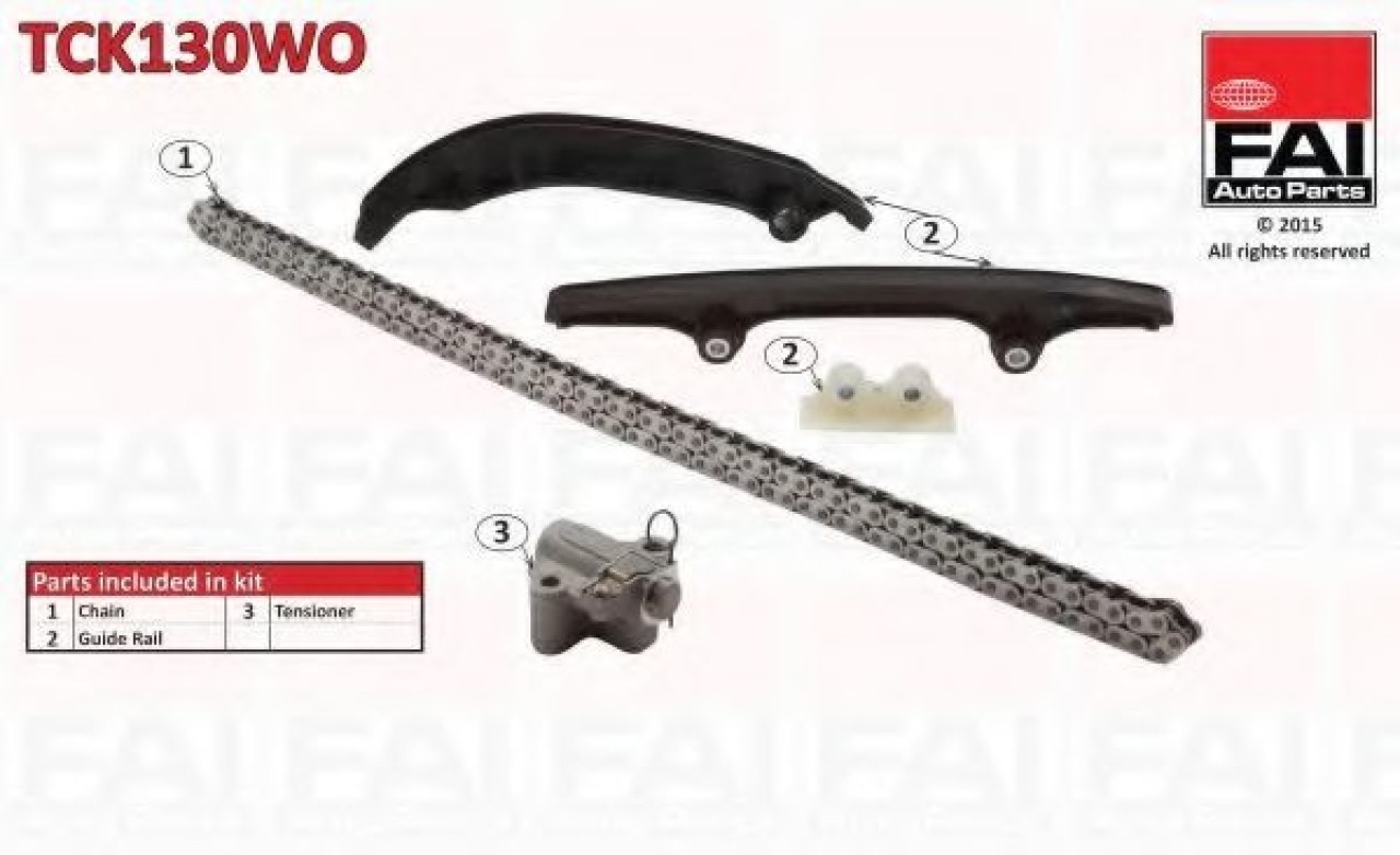 Chit lant de distributie FORD TRANSIT bus (2006 - 2014) FAI AutoParts TCK130WO piesa NOUA