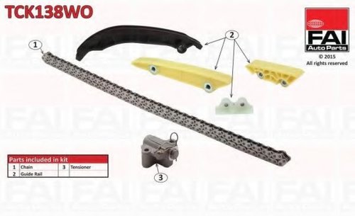 Chit lant de distributie FORD TRANSIT bus (FD, FB, FS, FZ, FC) (2000 - 2006) FAI AutoParts TCK138WO ...