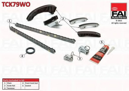 Chit lant de distributie HYUNDAI i10 (PA) (2007 - 2013) FAI AutoParts TCK79WO piesa NOUA