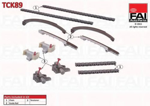 Chit lant de distributie JAGUAR S-TYPE (CCX) (1999 - 2009) FAI AutoParts TCK89 piesa NOUA