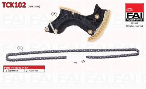 Chit lant de distributie MERCEDES C-CLASS (W204) (2007 - 2014) FAI AutoParts TCK102 piesa NOUA