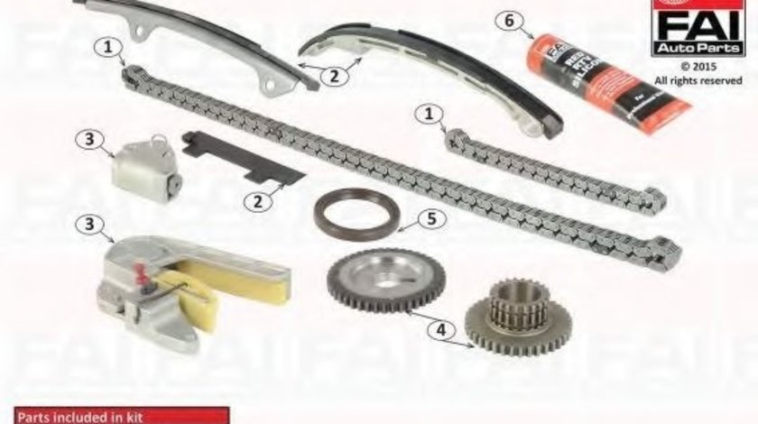 Chit lant de distributie NISSAN X-TRAIL (T30) (2001 - 2013) FAI AutoParts TCK31 piesa NOUA