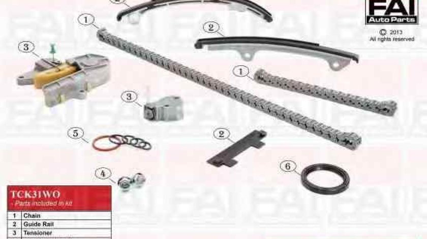 Chit lant de distributie NISSAN X-TRAIL T30 FAI AutoParts TCK31WO