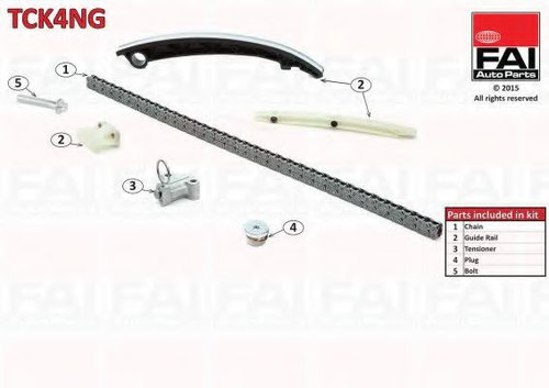 Chit lant de distributie OPEL ASTRA H GTC (L08) (2005 - 2016) FAI AutoParts TCK4NG piesa NOUA