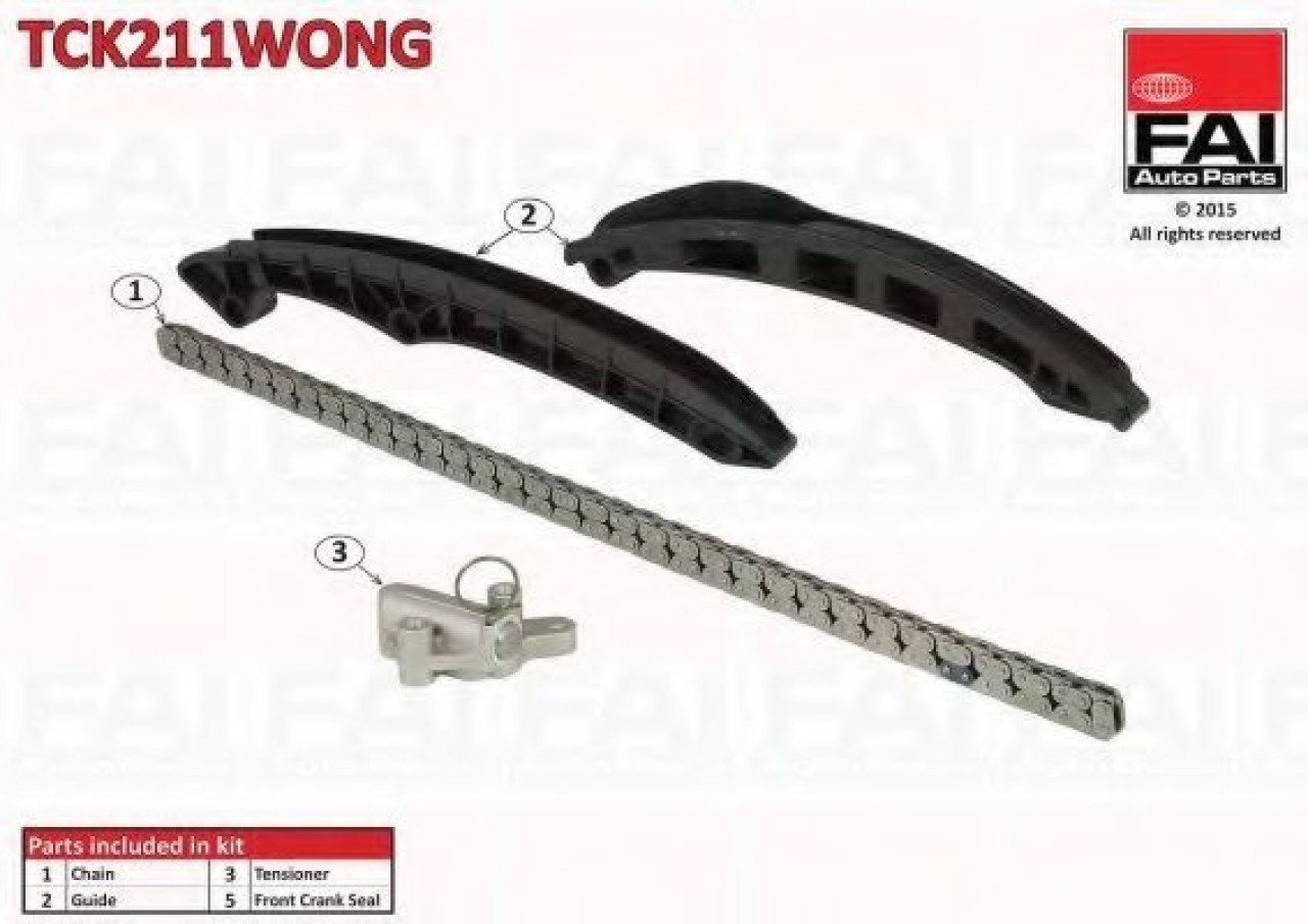 Chit lant de distributie SEAT ALHAMBRA (710, 711) (2010 - 2016) FAI AutoParts TCK211WONG piesa NOUA
