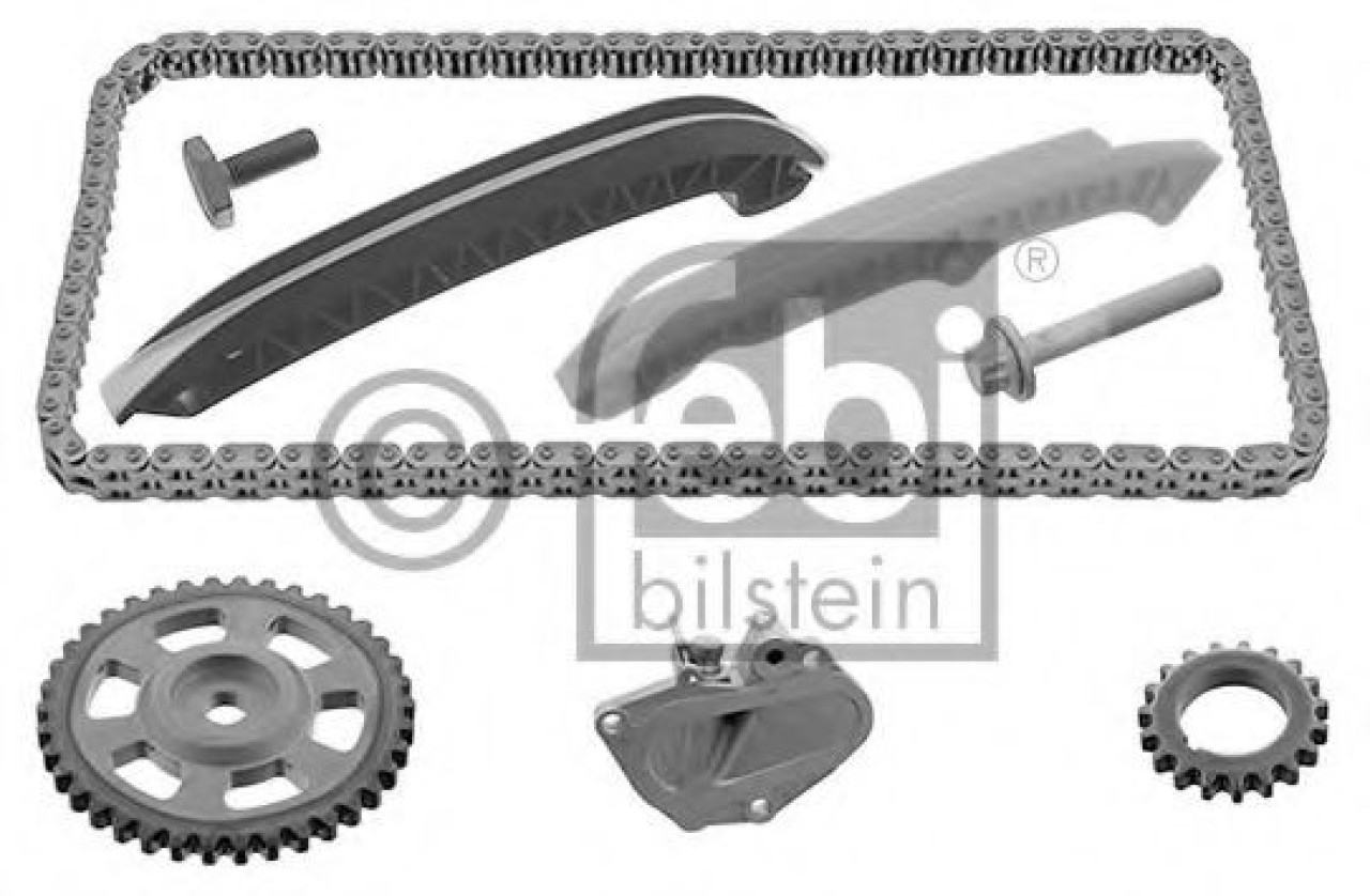 Chit lant de distributie SKODA FABIA II (2006 - 2014) FEBI BILSTEIN 46365 piesa NOUA