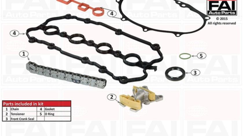 Chit lant de distributie (TCK127 FAI) AUDI,SEAT,SKODA,VW