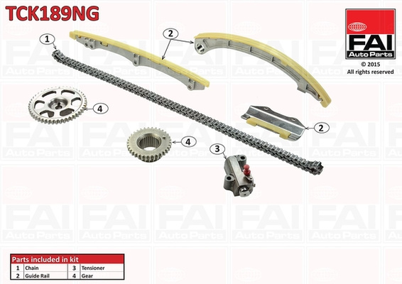 Chit lant de distributie (TCK189NG FAI) HONDA
