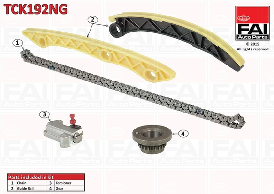 Chit lant de distributie (TCK192NG FAI) HONDA