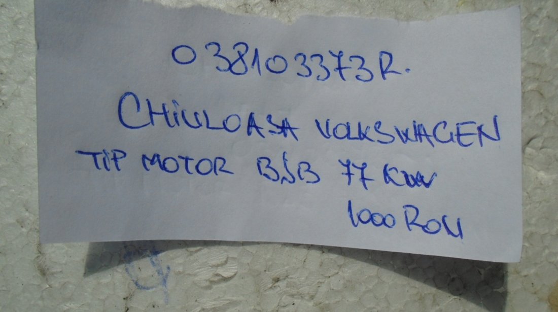 Chiuloasa vw golf 4 tip motor bjb kw77 cod 038103373r