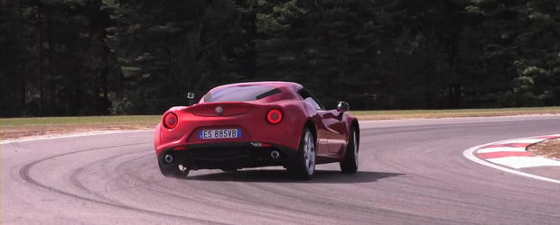 Chris Harris testeaza noua Alfa Romeo 4C