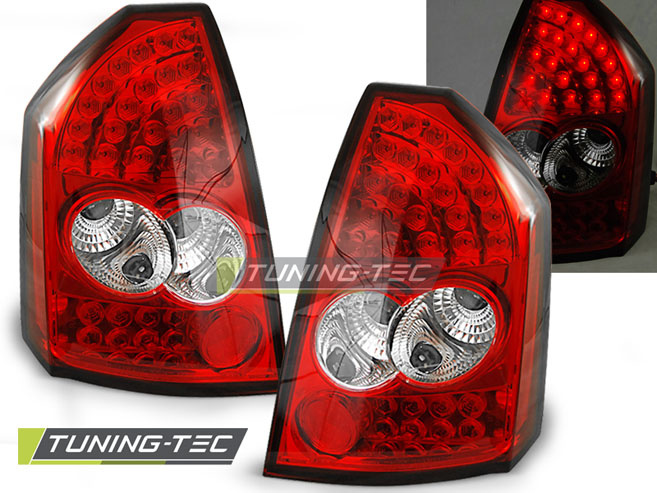 CHRYSLER 300C 05-08 ROSU ALB LED