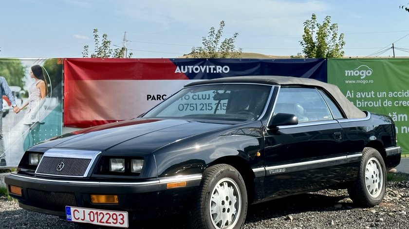 Chrysler Le Baron 2.2 Turbo Cabrio 148 CP Automat Clima Leader 1988