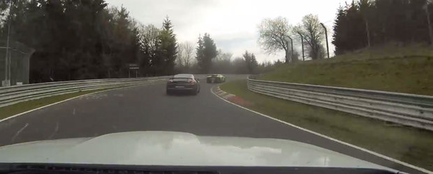 Cifrele mai si mint uneori: Un BMW se tine scai la Nurburgring de un Porsche si un Lamborghini.