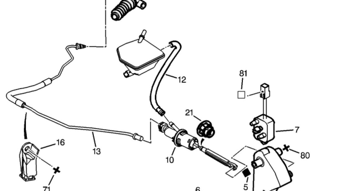 Cilindru receptor ambreiaj Peugeot ,Citroen (poz.11) SACHS 2182 17