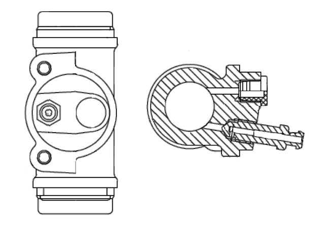 Cilindru Receptor Frana Bosch Toyota F 026 002 367