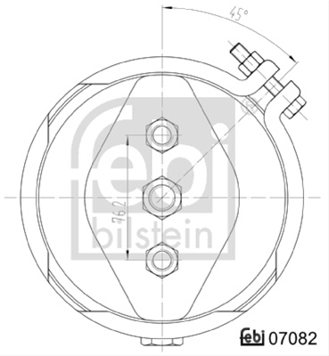 Cilindru Receptor Frana Cu Membrana Febi Bilstein Class 07082