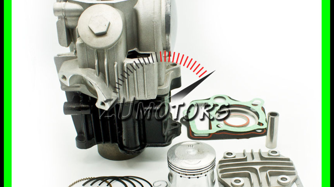 Cilindru Set Motor ATV 70 70cc 4T Piston 47MM + Chiuloasa Atv 70 70cc