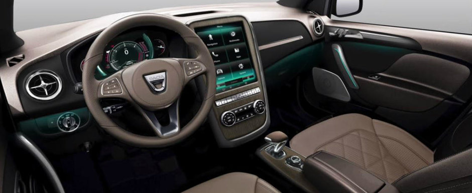 Cineva si-a imaginat cum ar arata LOGANUL cu faruri full-LED, dotari premium si interior de Mercedes Cineva si-a imaginat cum ar arata LOGANUL cu faruri full-LED, dotari premium si interior de Mercedes