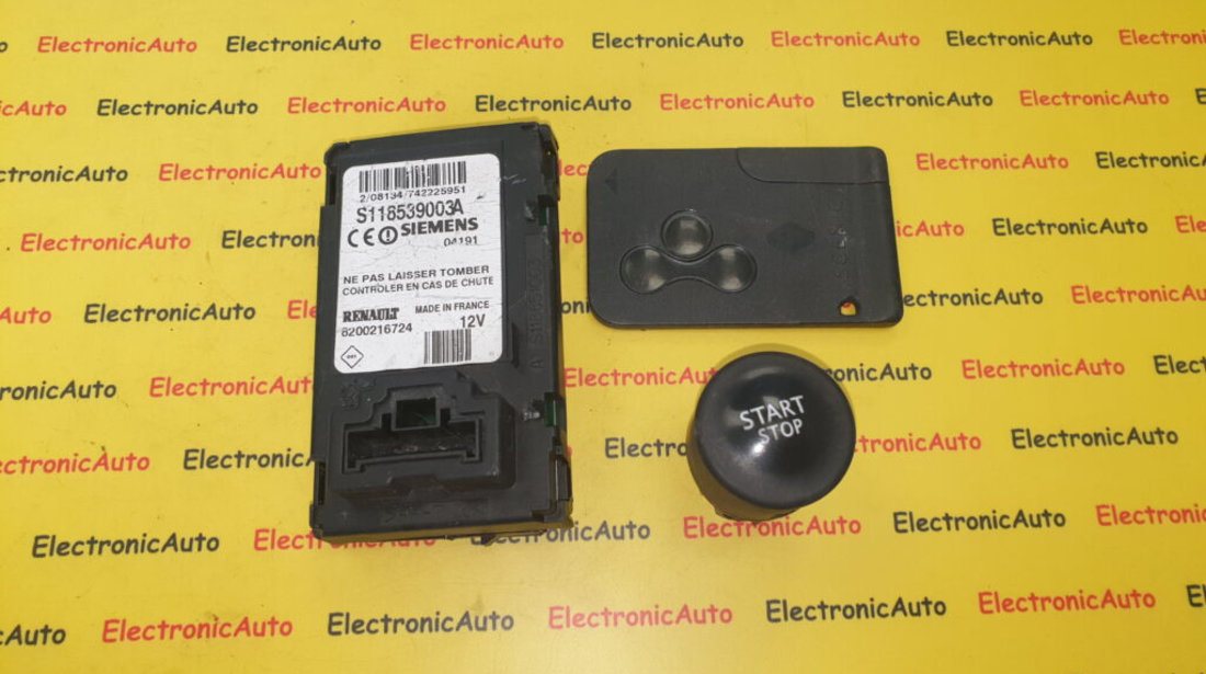 Citiror cu card Renault Megane S118539003A, 8200216724