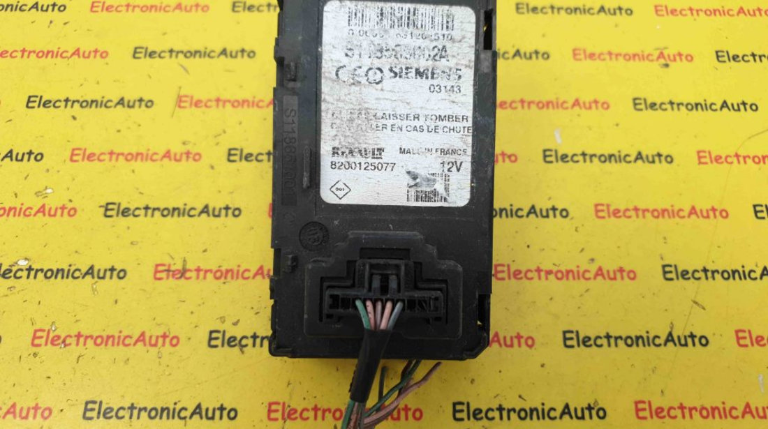 Cititor card Renault Megane 2, Scenic 2, 8200125077, S118539002A