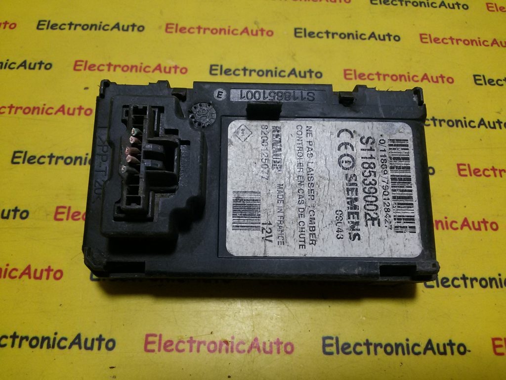 Cititor cheie Renault Megane CARD S118539002E, 8200125077