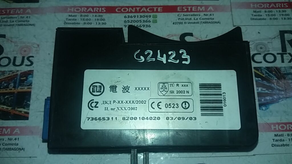 cititor cheie RENAULT SPACE 4 8200104020 / 736653118200104020 / 73665311