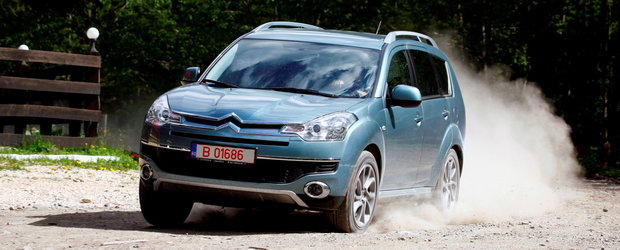 Citroen C-Crosser, masina oficiala a Raliului Sibiului